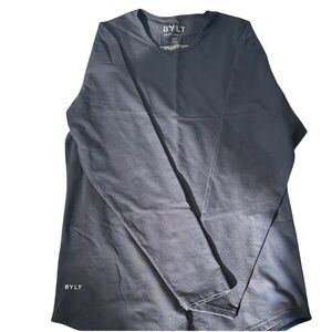 BYLT Basics Men's Dark Long Sleeve Tee